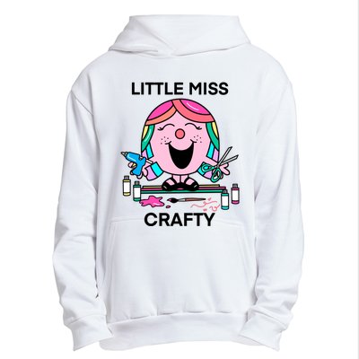 Groovy Little Miss Crafty Teacher Urban Pullover Hoodie