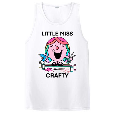 Groovy Little Miss Crafty Teacher PosiCharge Competitor Tank