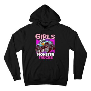 G.I.R.L.S Like Monster Truck Big Style Truck Hoodie