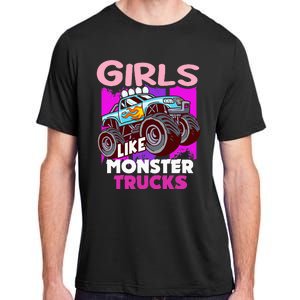 G.I.R.L.S Like Monster Truck Big Style Truck Adult ChromaSoft Performance T-Shirt