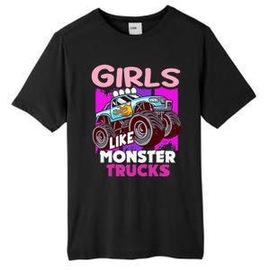 G.I.R.L.S Like Monster Truck Big Style Truck Tall Fusion ChromaSoft Performance T-Shirt