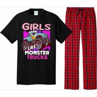 G.I.R.L.S Like Monster Truck Big Style Truck Pajama Set