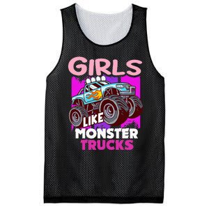 G.I.R.L.S Like Monster Truck Big Style Truck Mesh Reversible Basketball Jersey Tank