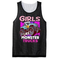 G.I.R.L.S Like Monster Truck Big Style Truck Mesh Reversible Basketball Jersey Tank