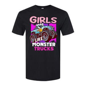 G.I.R.L.S Like Monster Truck Big Style Truck Softstyle CVC T-Shirt