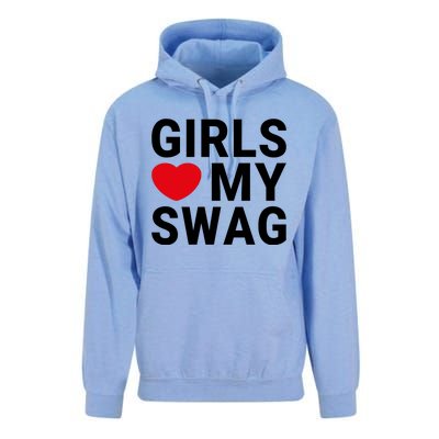 GIRLS LOVE MY SWAG Unisex Surf Hoodie