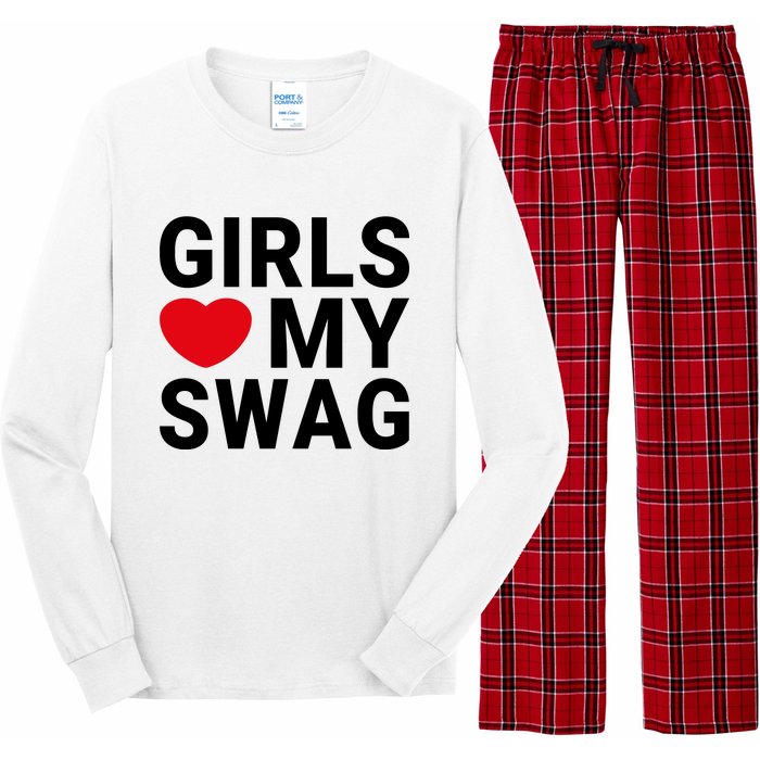 GIRLS LOVE MY SWAG Long Sleeve Pajama Set