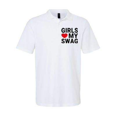 GIRLS LOVE MY SWAG Softstyle Adult Sport Polo