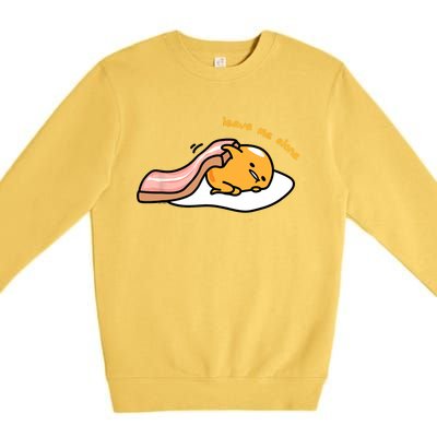 Gudetama Leave Me Alone Premium Crewneck Sweatshirt