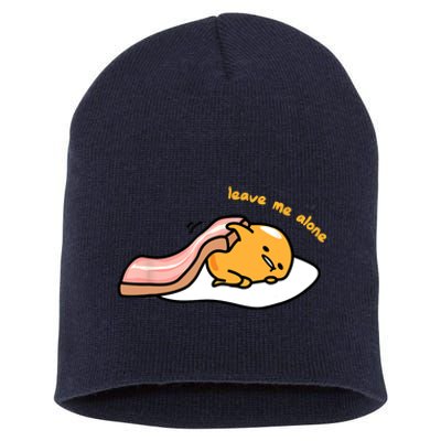 Gudetama Leave Me Alone Short Acrylic Beanie