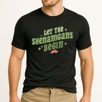 Groovy Let Me Shenanigans Begin Retro St Patrick Day Performance Shirt