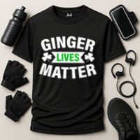 Ginger Lives Matter St Patricks Day Cooling Performance Crew T-Shirt