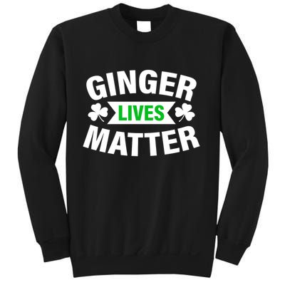 Ginger Lives Matter St Patricks Day Sweatshirt