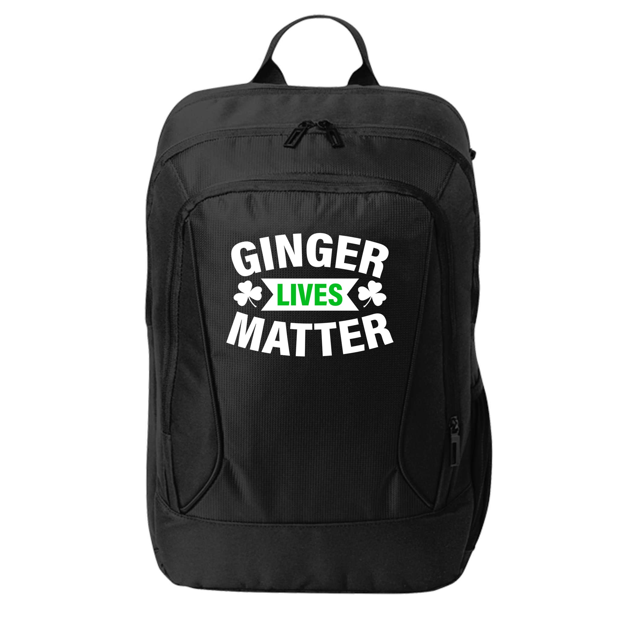 Ginger Lives Matter St Patricks Day City Backpack