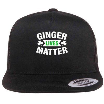 Ginger Lives Matter St Patricks Day Flatbill Hat