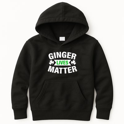 Ginger Lives Matter St Patricks Day Kids Hoodie