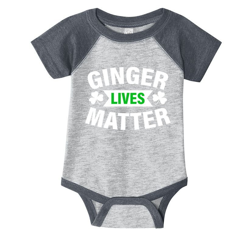 Ginger Lives Matter St Patricks Day Infant Baby Jersey Bodysuit