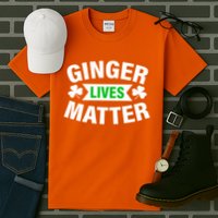 Ginger Lives Matter St Patricks Day Tall T-Shirt