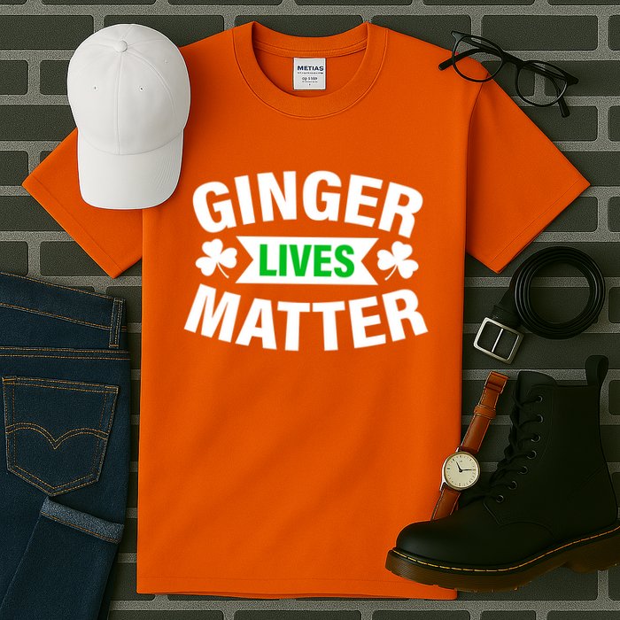 Ginger Lives Matter St Patricks Day Tall T-Shirt