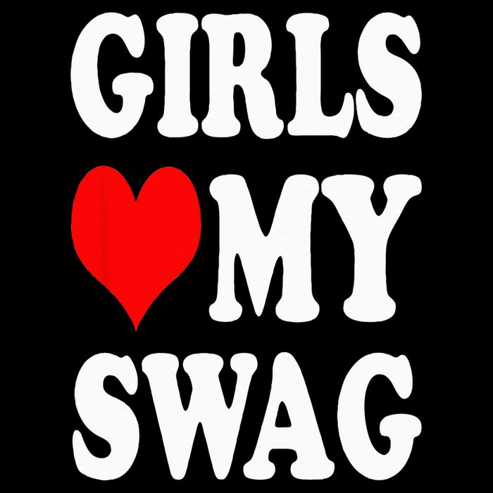 Girl Love My Swag Drawstring Bag