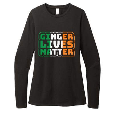 Ginger Lives Matter Funny St Patricks Day Womens CVC Long Sleeve Shirt