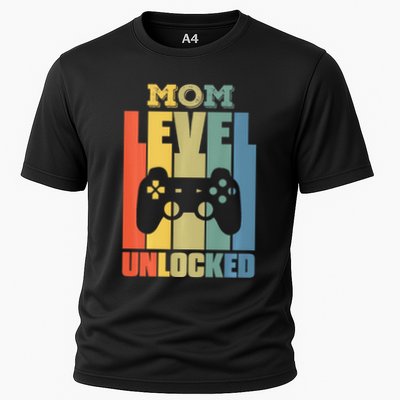 Gamer Lover Mom Level Unlocked Mother's Day Performance Shirt