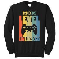 Gamer Lover Mom Level Unlocked Mother's Day Sweatshirt