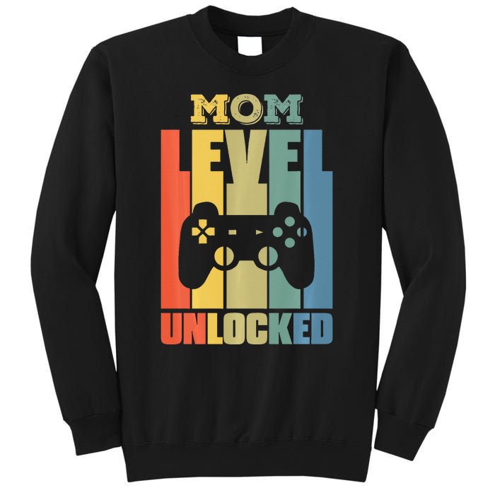 Gamer Lover Mom Level Unlocked Mother's Day Sweatshirt