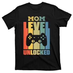 Gamer Lover Mom Level Unlocked Mother's Day T-Shirt