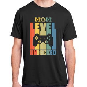 Gamer Lover Mom Level Unlocked Mother's Day Adult ChromaSoft Performance T-Shirt