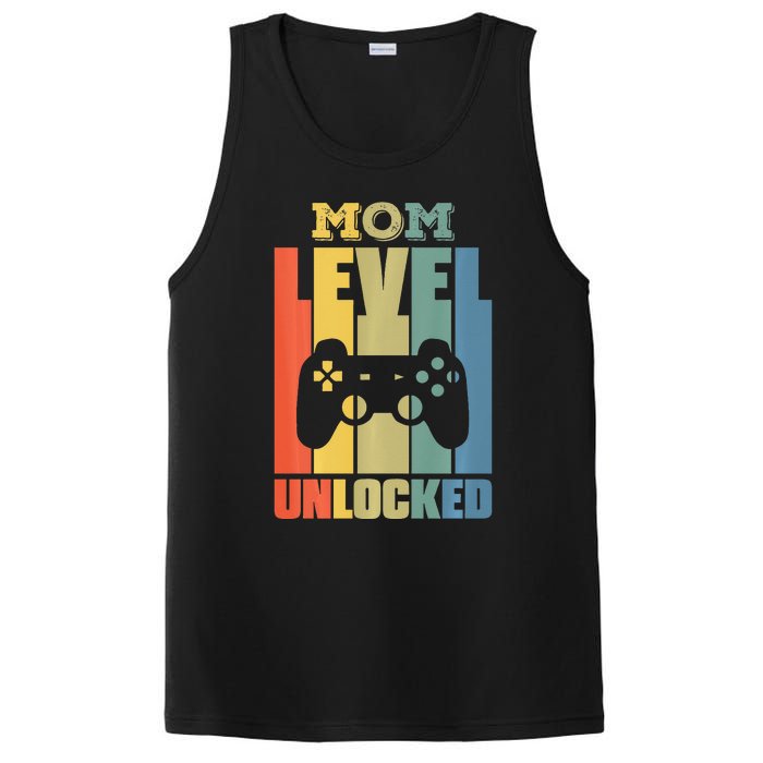 Gamer Lover Mom Level Unlocked Mother's Day PosiCharge Competitor Tank