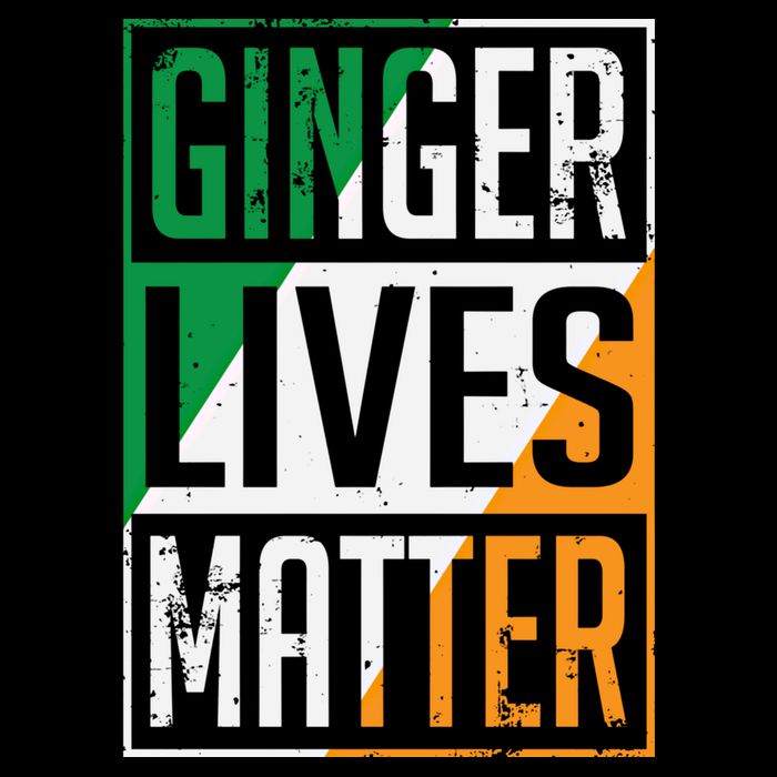 Ginger Lives Matter Irish Flag St Patricks Day Redhead Gift Impact Tech Backpack