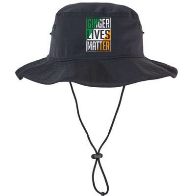 Ginger Lives Matter Irish Flag St Patricks Day Redhead Gift Bucket Hat