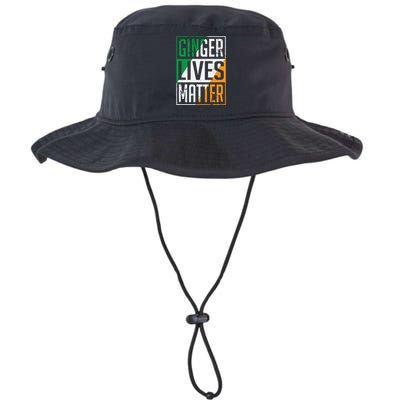 Ginger Lives Matter Irish Flag St Patricks Day Redhead Gift Legacy Cool Fit Booney Bucket Hat