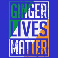 Ginger Lives Matter Irish Flag St Patricks Day Redhead Gift 16 in Basic Backpack