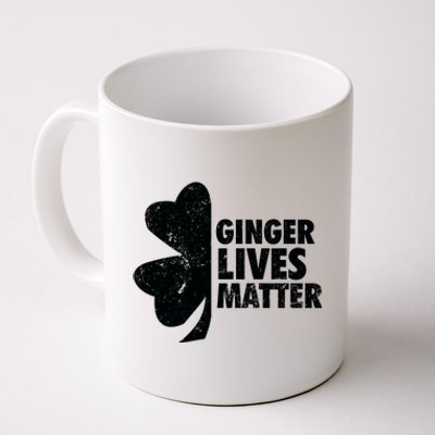 Ginger Lives Matter Funny St Patricks Day Coffee Mug