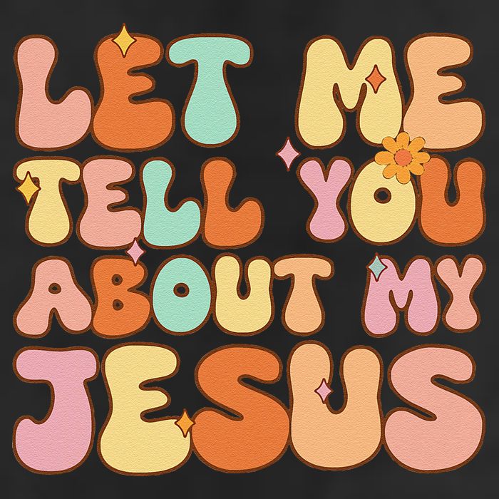 Girl Let Me Tell You About My Jesus 25L Jumbo Tote