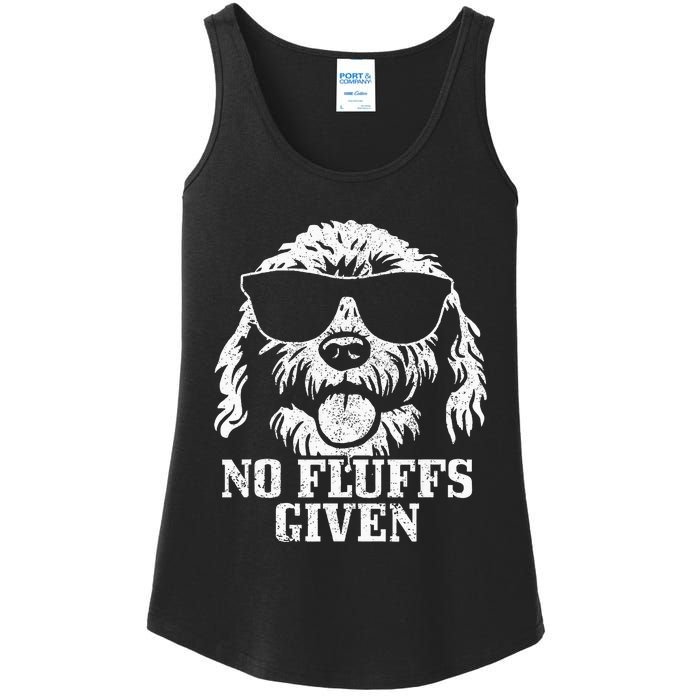 Goldendoodle Labradoodle No Fluffs The Dood Funny Doodle Dog Ladies Essential Tank