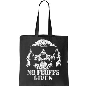 Goldendoodle Labradoodle No Fluffs The Dood Funny Doodle Dog Tote Bag