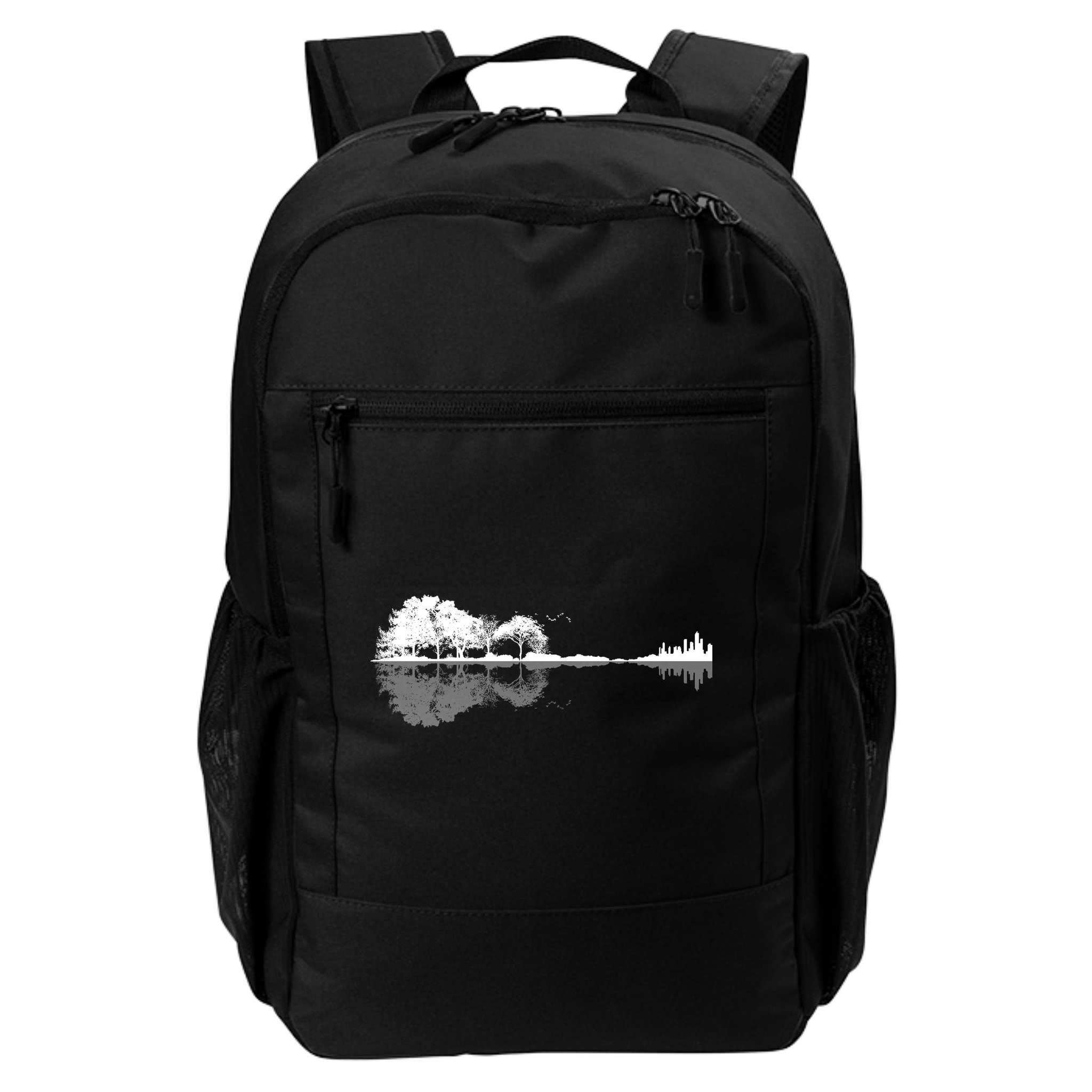 Guitar Lake Nature Wilderness Graphic Backpack