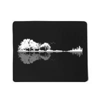 Guitar Lake Nature Wilderness Graphic Mousepad