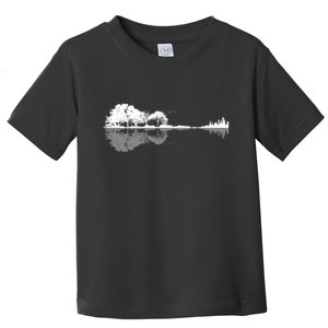 Guitar Lake Nature Wilderness Graphic Toddler T-Shirt