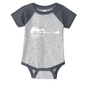 Guitar Lake Nature Wilderness Graphic Infant Baby Jersey Bodysuit