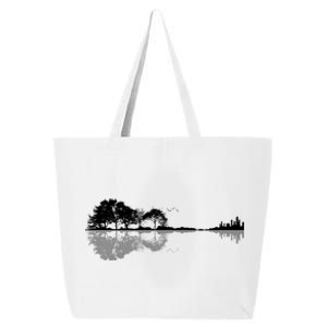 Guitar Lake Nature Wilderness Graphic 25L Jumbo Tote