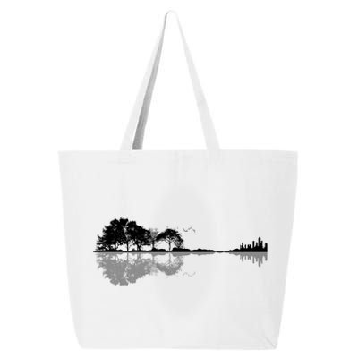 Guitar Lake Nature Wilderness Graphic 25L Jumbo Tote