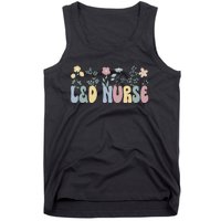 Groovy L&D Nurse Labor And Delivery Nurse Flowers Tank Top