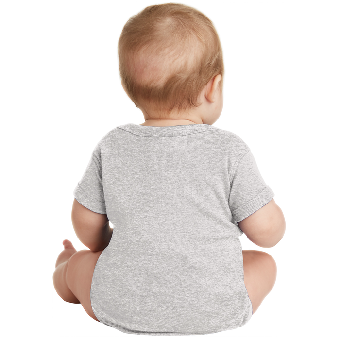 Gods Last Name Is Not Damn It Baby Bodysuit