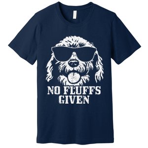 Goldendoodle Labradoodle No Fluffs The Dood Funny Doodle Dog Premium T-Shirt