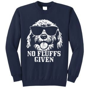 Goldendoodle Labradoodle No Fluffs The Dood Funny Doodle Dog Tall Sweatshirt