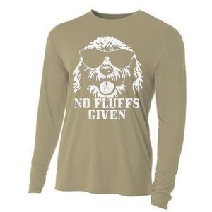 Goldendoodle Labradoodle No Fluffs The Dood Funny Doodle Dog Cooling Performance Long Sleeve Crew